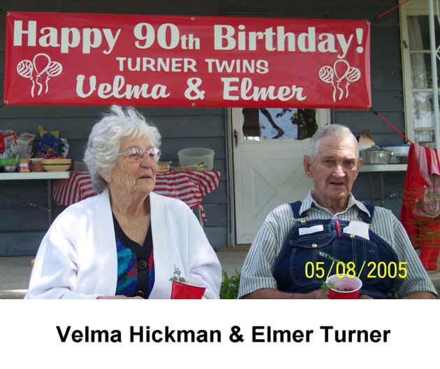 Velma Hickman & Elmer Turner